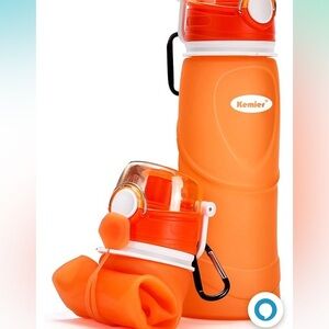 FREE WITH ANY PURCHASE **Silicon collapsible water bottle BPA FREE